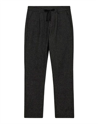 AKJasn Pleat Wool Hose - Granite Gray